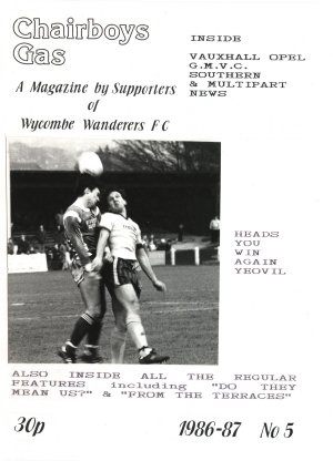 Chairboys Gas - cover of Issue No.5 - Heads you win again Yeovil