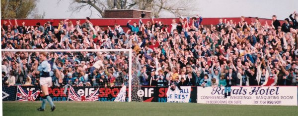 Altrincham v Wycombe - 13th April 1991