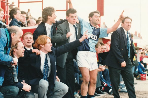 Altrincham v Wycombe - 13th April 1991