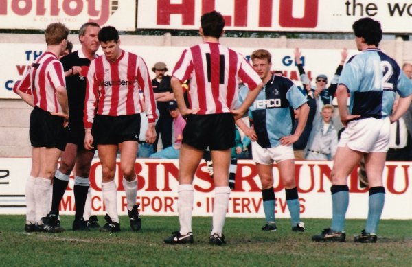 Altrincham v Wycombe - 13th April 1991