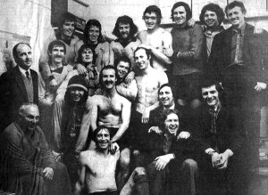 Wanderers team after the 1-0 victory over Dagenham as published in the Bucks Free Press