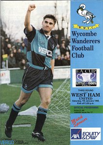 Programme Cover 1994/1995