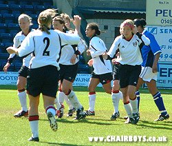 Fulham celebrate a goal
