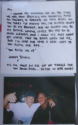 Tributes left at Adams Park by Jonny Dixon