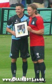 Matt Bloomfield presentation before the Chelsea match