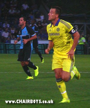 Matt Bloomfield presentation before the Chelsea match