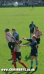 Action at Griffin Park
