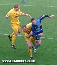Scott Marshall in action versus Brighton