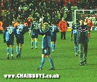After final whistle at Ashton Gate