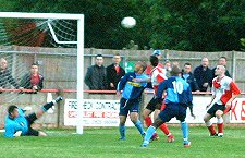 Laurence Hall goes close against Beaconsfield