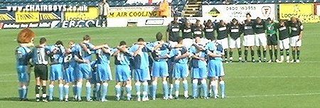 Minute's silence for Ted Powell