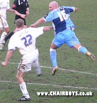 Tommy Mooney - headed in Wanderers first against Mansfield