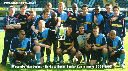 Berks & Bucks Senior Cup winner 2004-2005