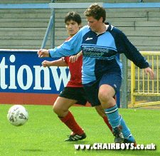 Karyn Atkinson in close control