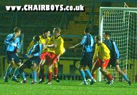 Goalmouth action against Cirencester