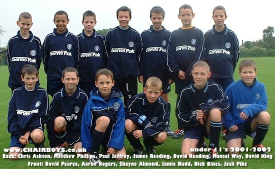 Wycombe Wanderers Under 11's 2001/2