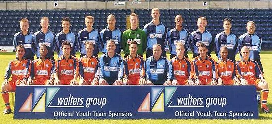 Wycombe Wanderers Youth Team Squad 2002/3