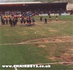 Adams Park pitch - Back to the mud old days?