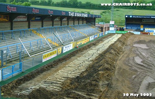 Adams Park pitch - 30th May 2002