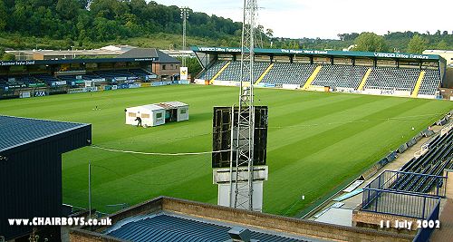 Adams Park pitch - 11th July 2002