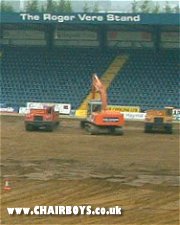 No turning back now on the pitch