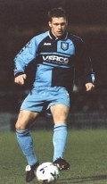 Dannie Bulman - first goal with his foot for Wycombe - Picture Paul Dennis